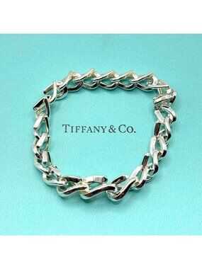 Tiffany & Co Bracelet Forge 22 Frames Silver 925 Sterling